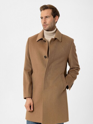 Moxx Paris - Abrigo de entretiempo 'Fernando' en beige: frente