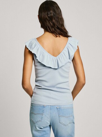 Pepe Jeans Top 'Millie' in Blau