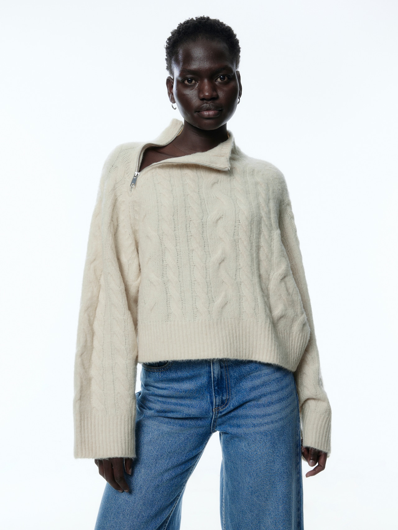 EDITED Produkte Pullover 'Xamira' beige