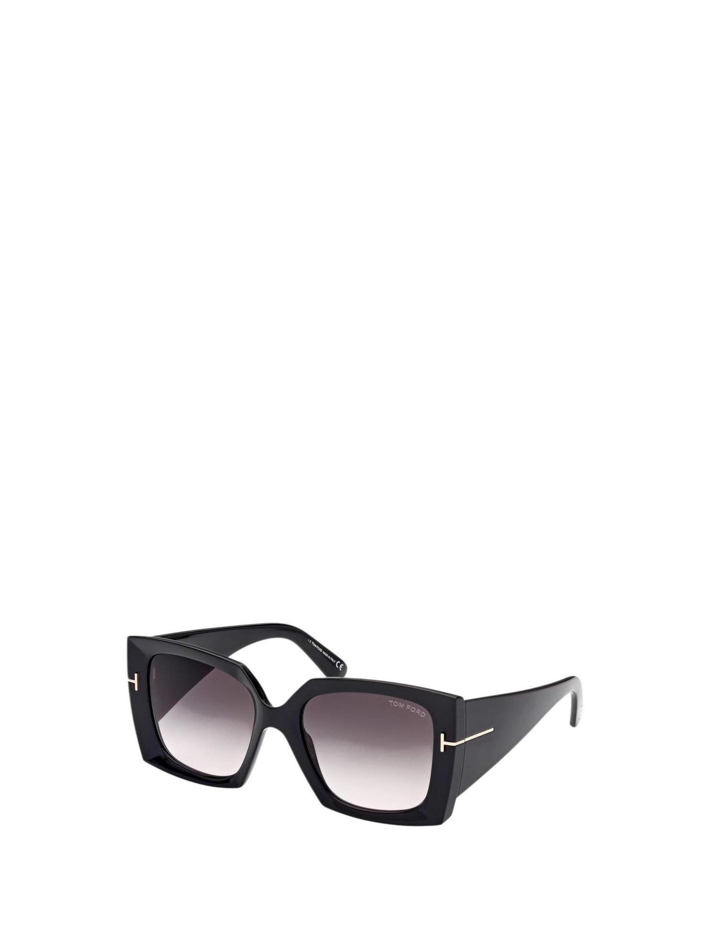 Tom Ford Sunglasses 'JACQUETTA FT0921 01B' in Black: front