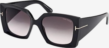 Lunettes de soleil 'JACQUETTA FT0921 01B' Tom Ford en noir : devant