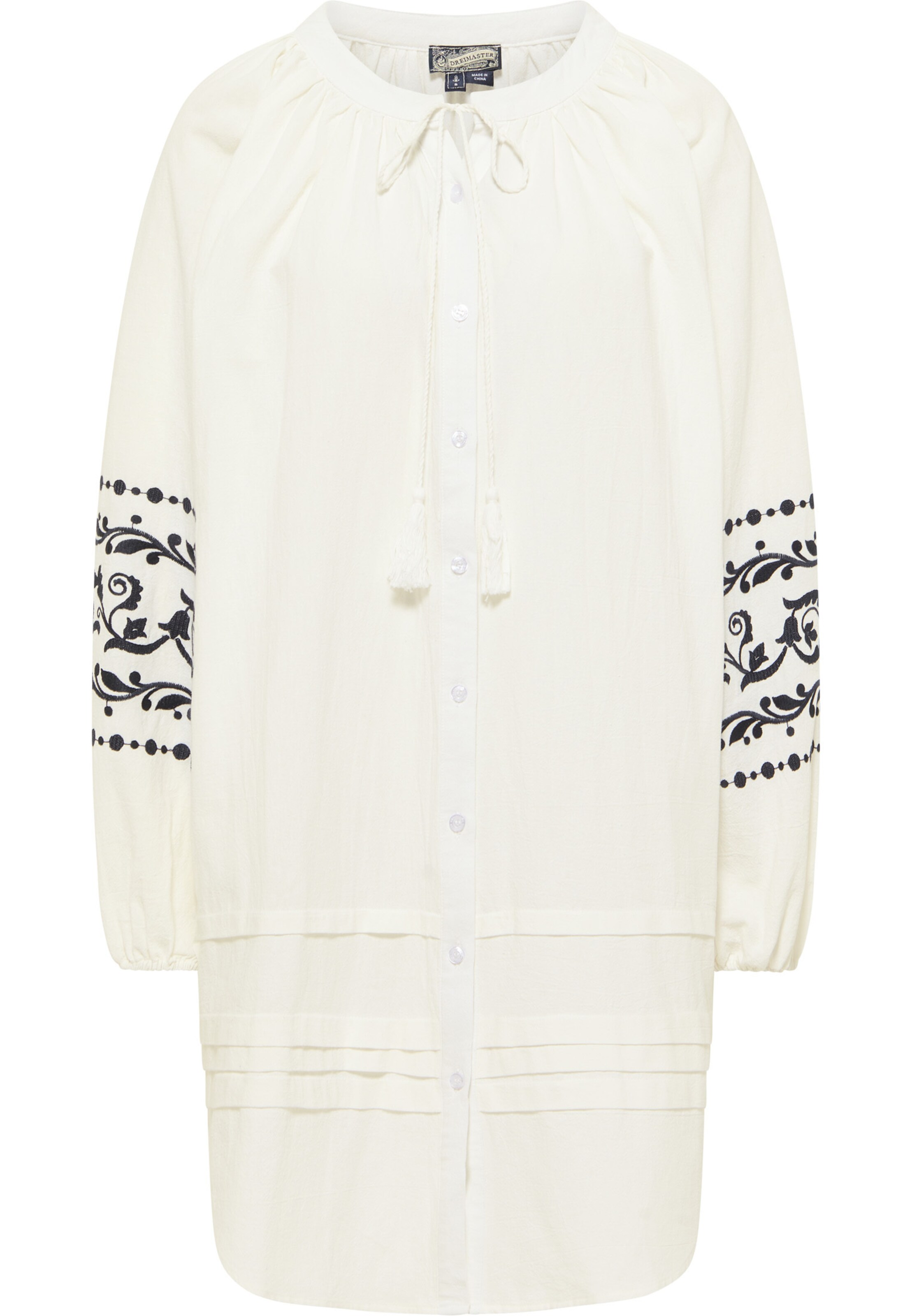 Suknelė iš DreiMaster Vintage, spalva – juoda / vilnos balta, Prekių apžvalga