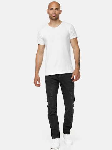 Tazzio Slimfit Jeans '16525' in Schwarz
