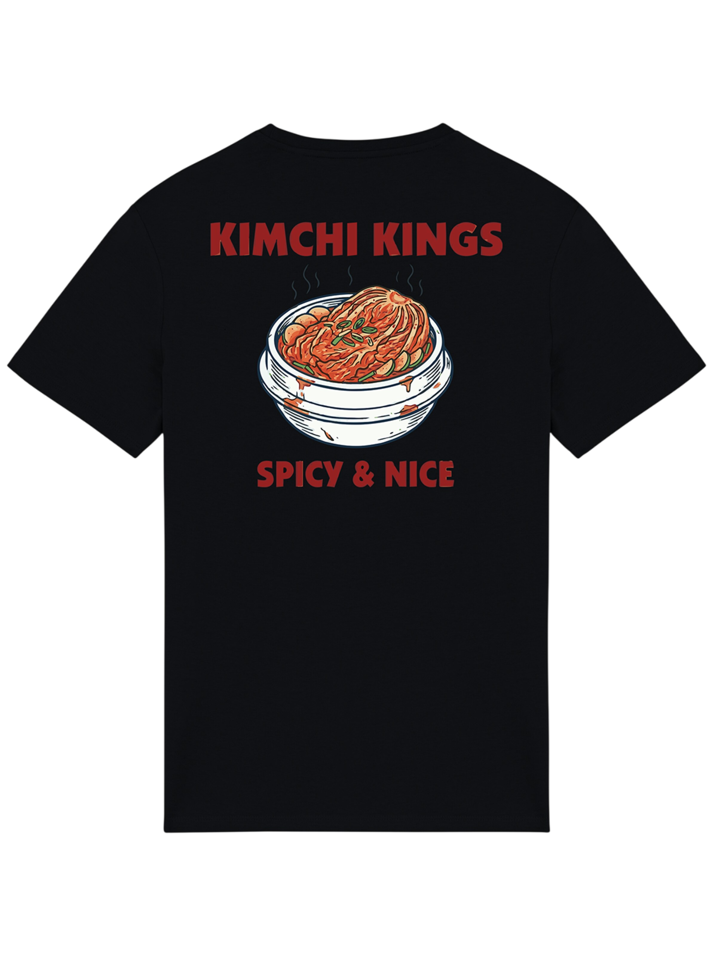 RoamLikeSummer Shirt 'Kimchi Kings' in Black