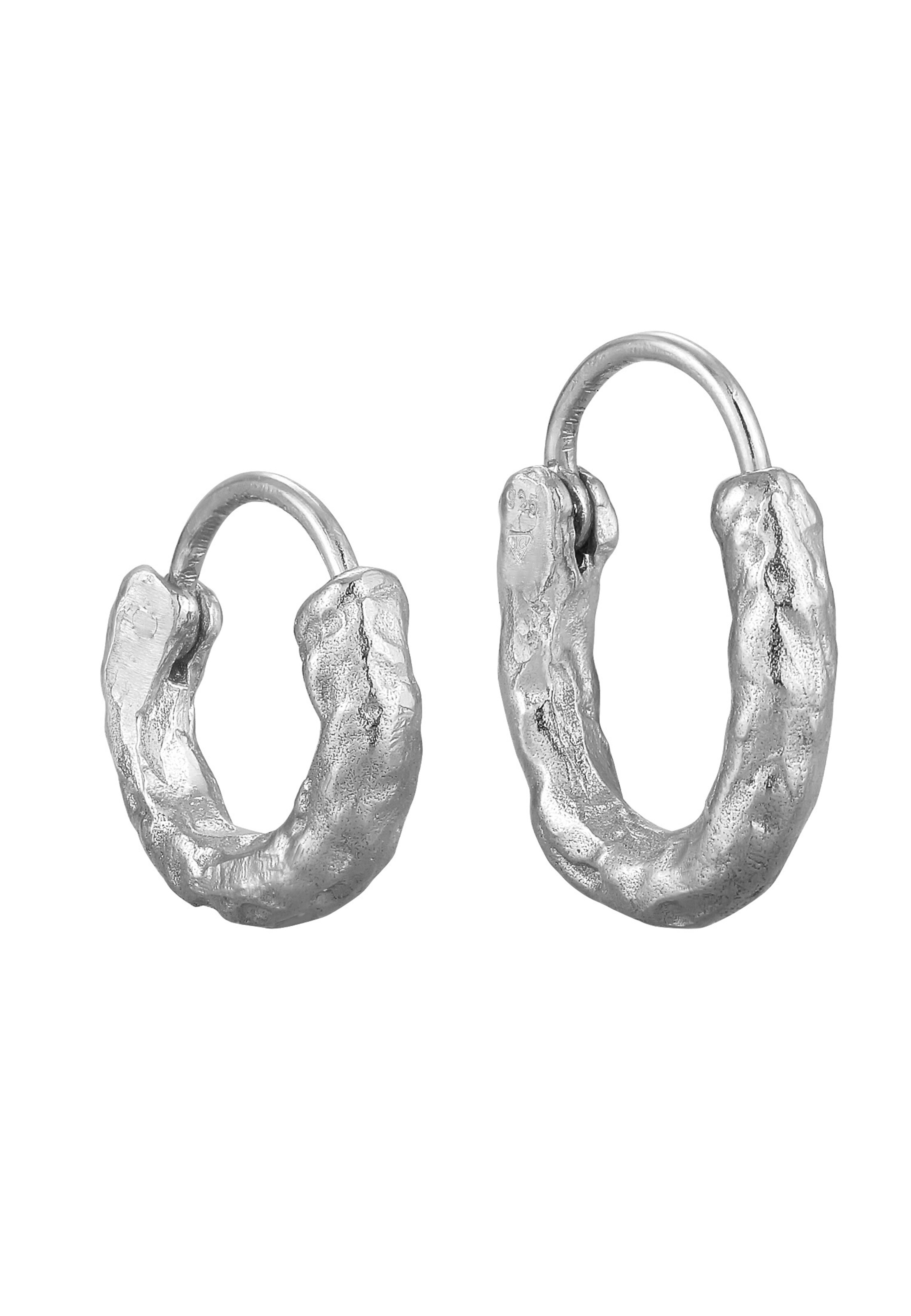 Haze&Glory Oorbel in Zilver