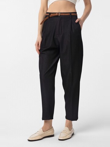 Effilé Pantalon à pince 'Marisol' Antioch en noir : devant