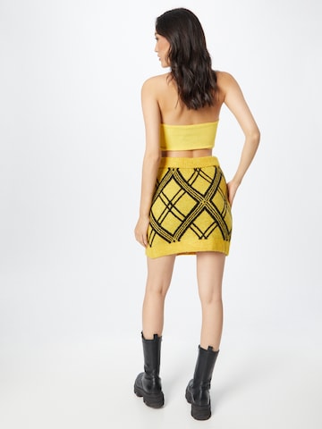 River Island - Falda en amarillo