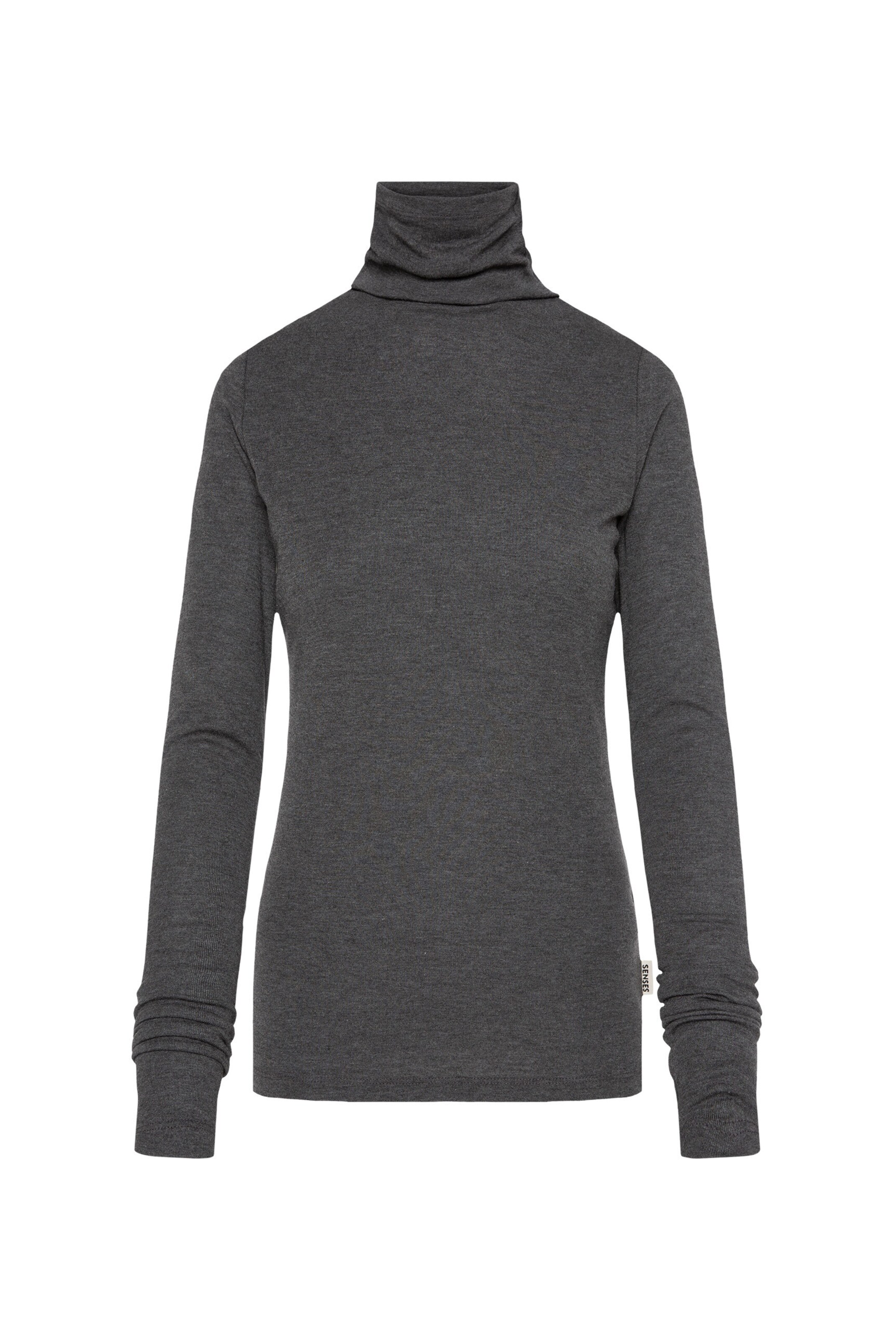 SENSES.THE LABEL Shirt in Grey: front