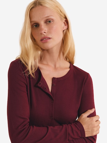 Camicia da notte 'Bayaline' di ETAM in rosso