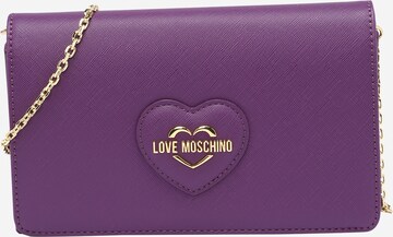 Love Moschino Clutch 'Smart Daily' in Purple: front