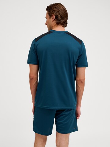 T-Shirt fonctionnel Hummel en bleu