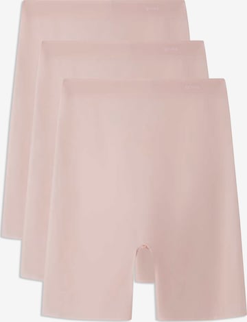Pantalon modelant ' 3 PACK ' Gisela en rose : devant