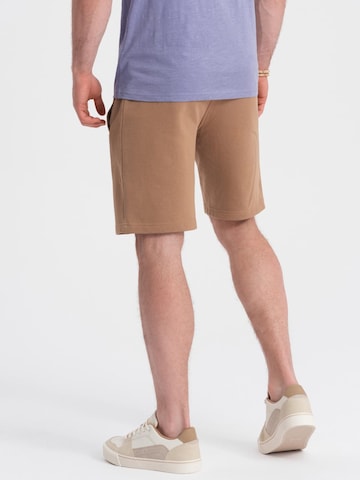 Ombre Regular Sportbroek in Bruin