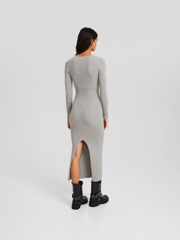 Bershka Dress in Grey