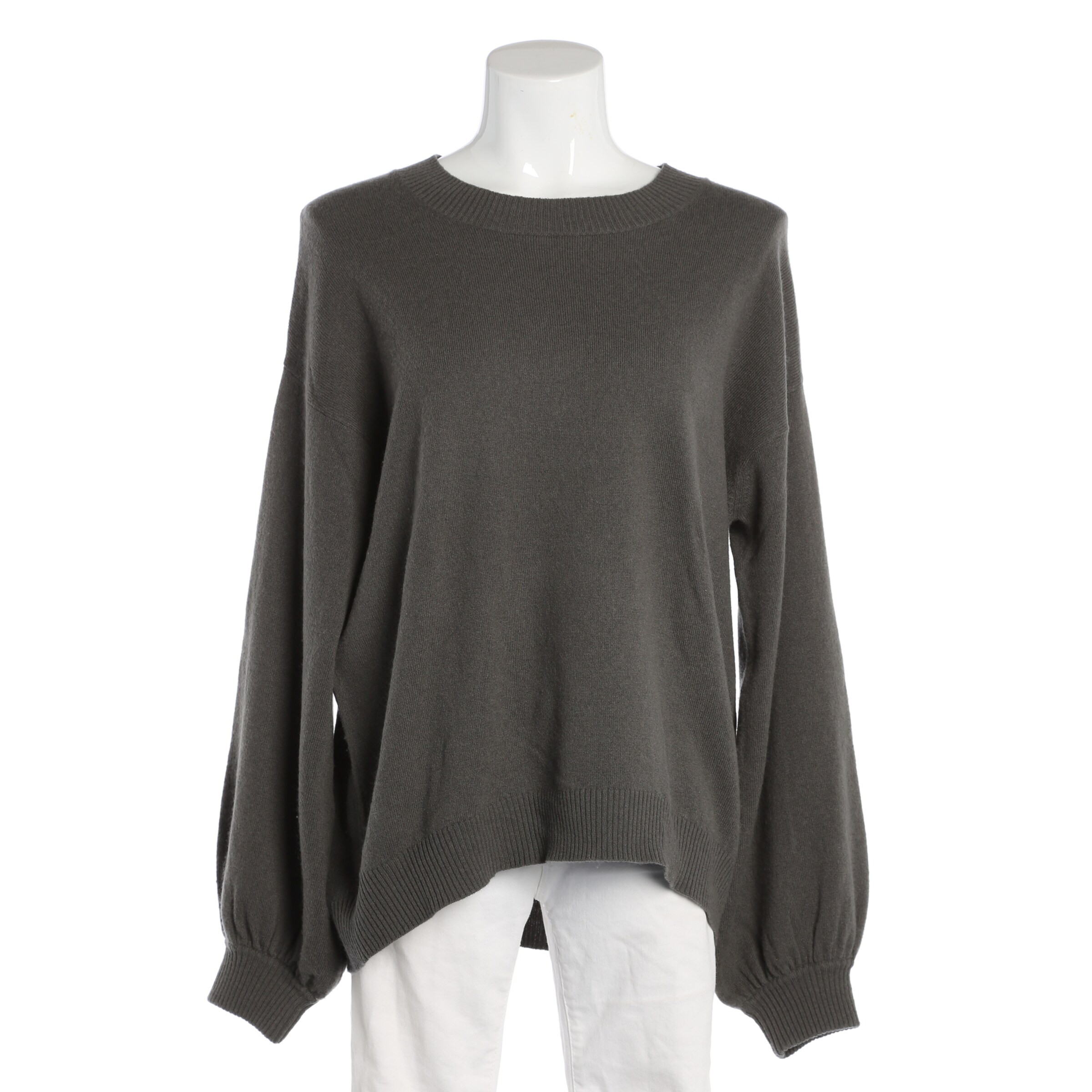 HERZENSANGELEGENHEIT Sweater & Cardigan in L in Grey: front