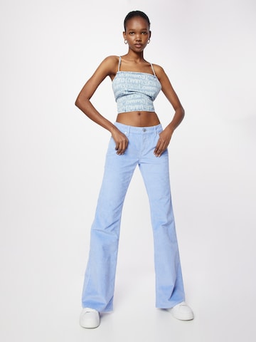 Tommy Jeans Flared Hose 'Sophie' in Blau