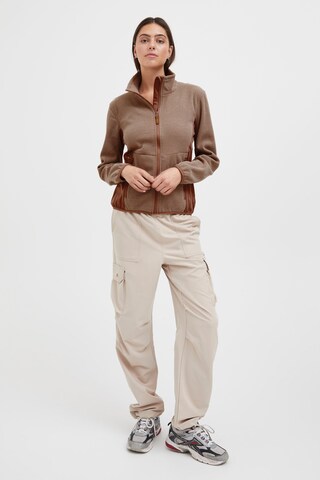 Veste en polaire 'Helga' North Bend en marron