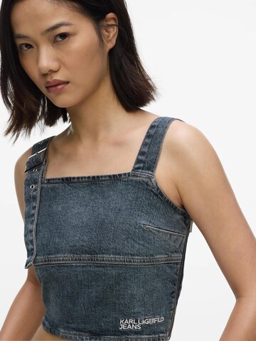 KARL LAGERFELD JEANS Top | modra barva