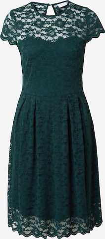 Robe de cocktail 'KALILA' VILA en vert : devant