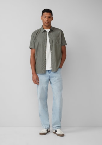 s.Oliver Regular fit Button Up Shirt in Green