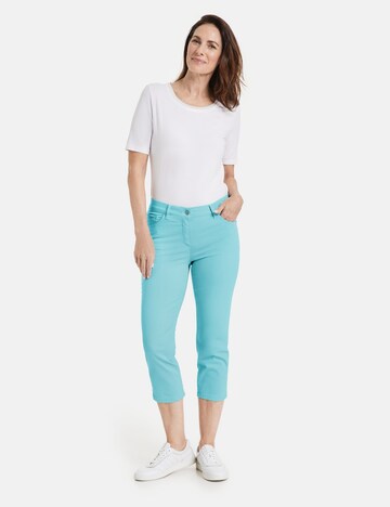 GERRY WEBER Slimfit Jeans 'SOL꞉INE BEST4ME' in Blau