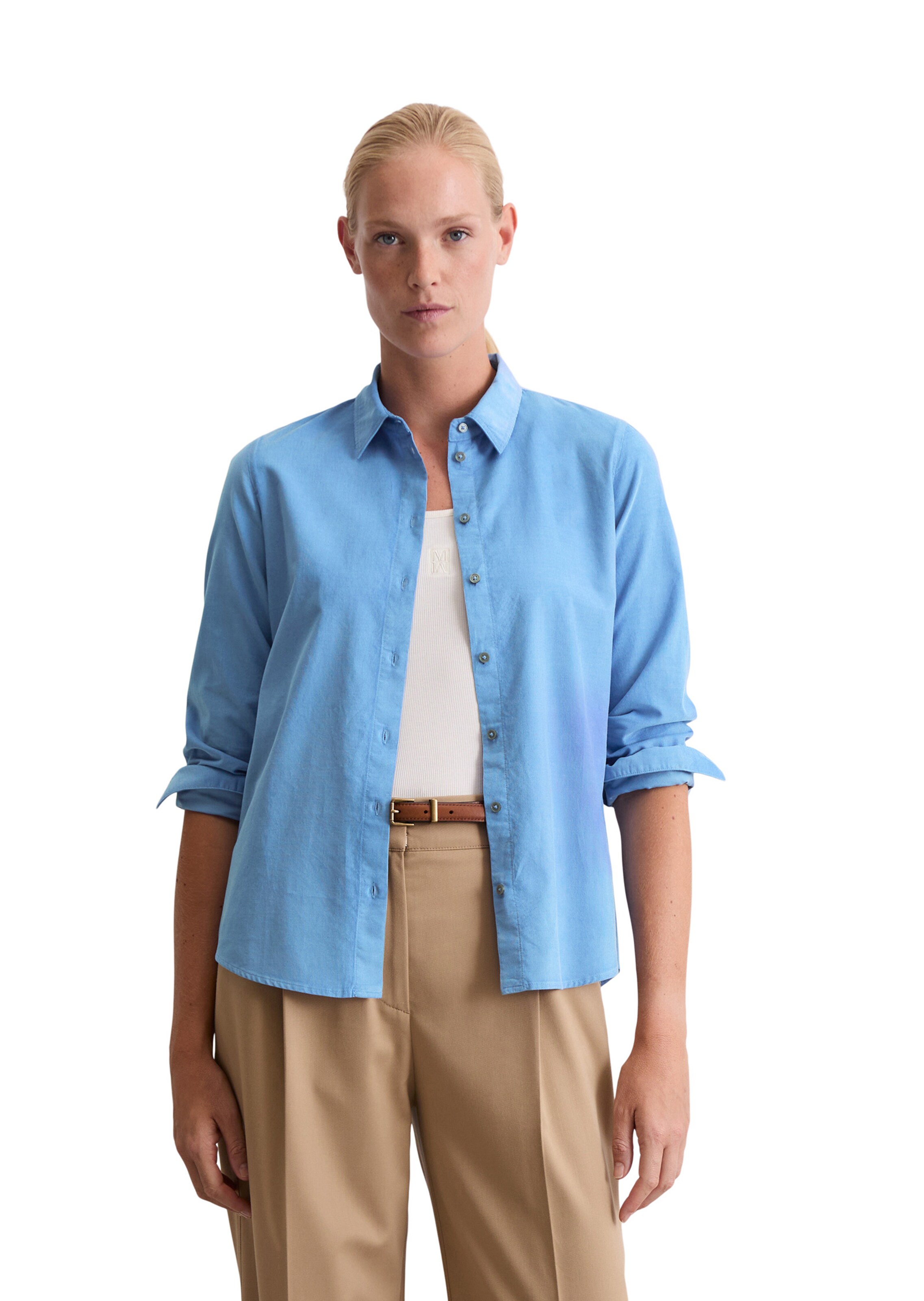Marc O'Polo Blouse in Blue: front