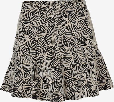 KOROSHI Rock in beige / schwarz, Produktansicht