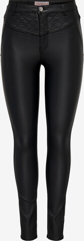 Only Petite Skinny Hose 'PAOLA' in Schwarz: predná strana