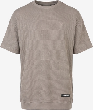 Kleinigkeit Tričko 'Snipes' – hnědá: přední strana