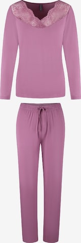 Pyjama LingaDore en violet : devant