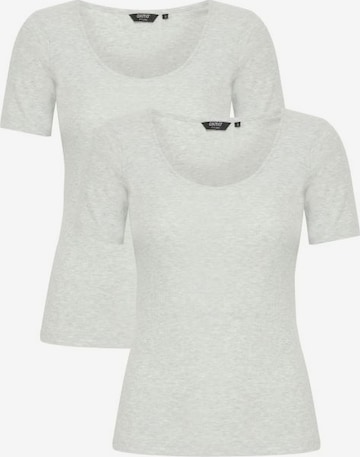 T-shirt 'Isan' Oxmo en gris : devant
