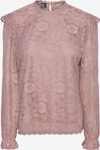 PIECES - Blusa en rosa: frente