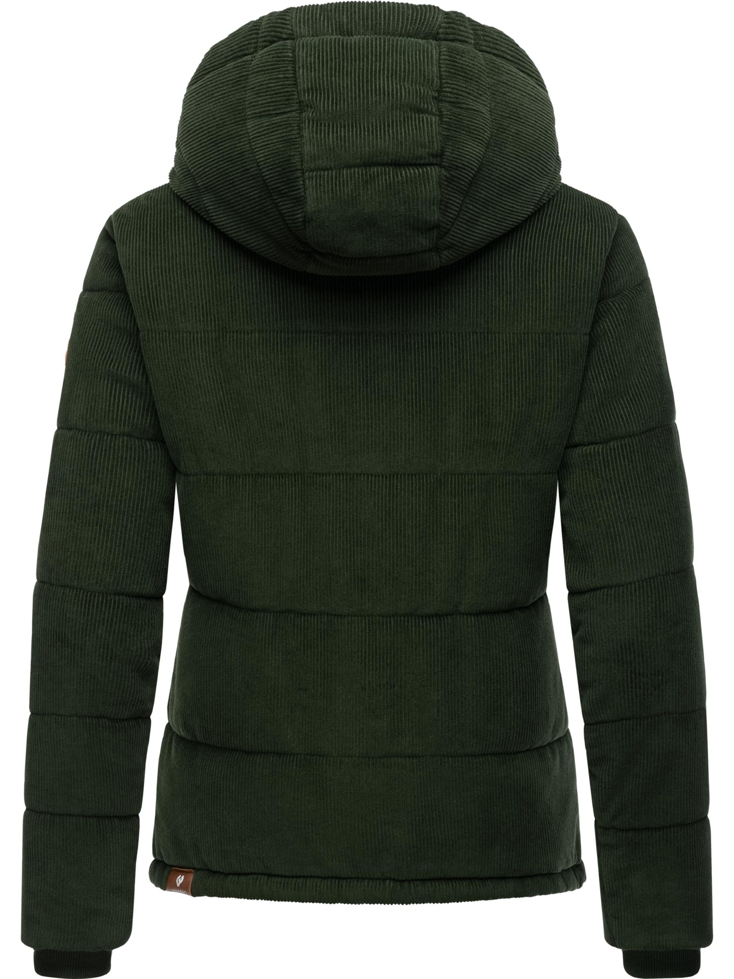 Veste d’hiver 'Wuggys' Ragwear en vert