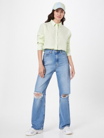 Gina Tricot Blúz 'Kimberly' - zöld