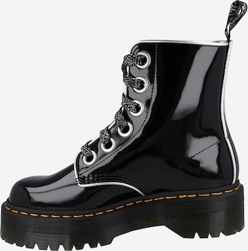 Dr. Martens Botki sznurowane 'Molly' w kolorze czarny