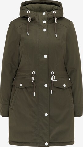 ICEBOUND Winter Parka in Green: front