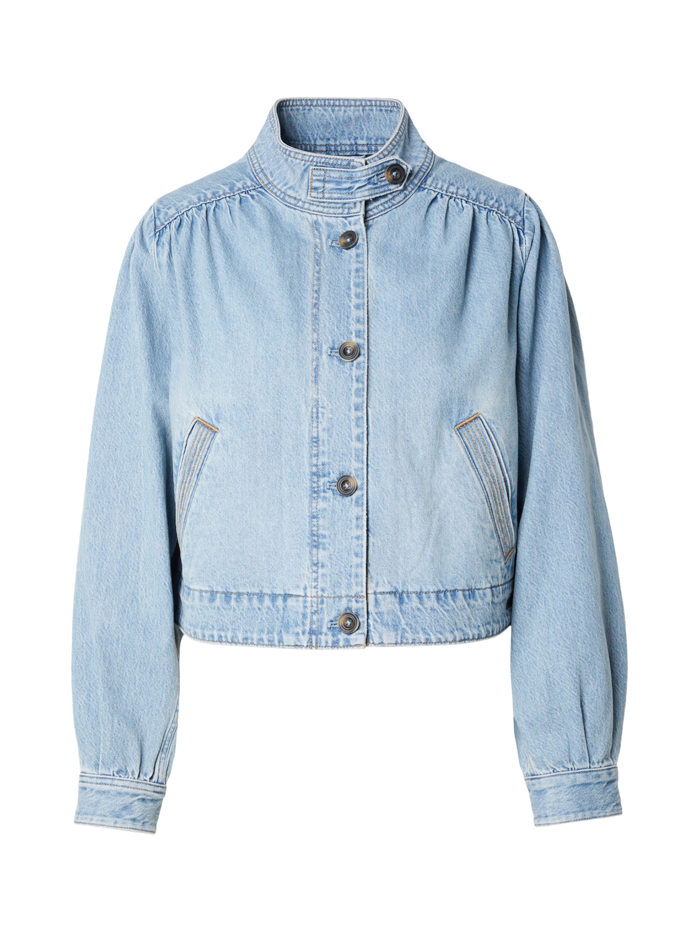 LEVI'S ®Prijelazna jakna 'Parker Pretty Short Coat' - plava boja: prednji dio