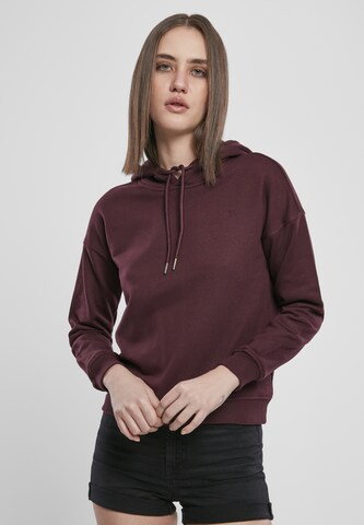 Urban Classics Sweatshirt in Red: front
