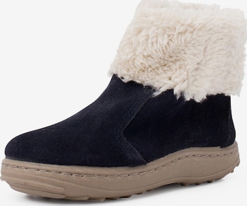 Pisamonas Laarzen in Blauw: voorkant