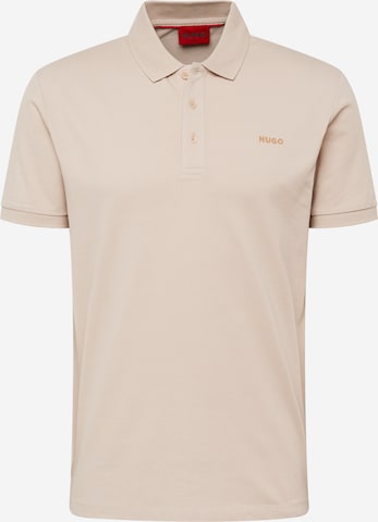 T-Shirt 'Donos' HUGO Red en beige : devant