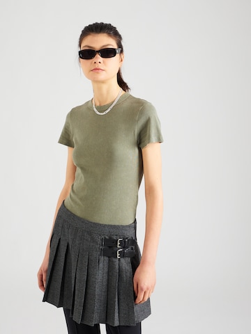 WEEKDAY - Camisa em verde: frente
