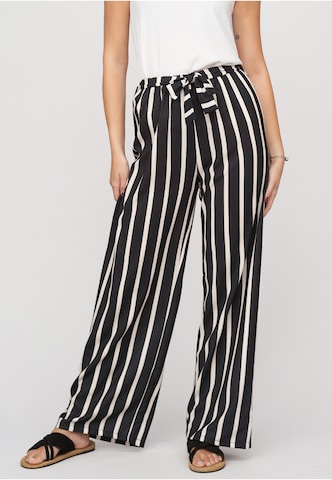 Loosefit Pantaloni di Cloud5ive in nero: frontale