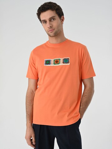 Tricou de la Antioch pe portocaliu