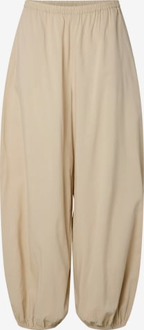 Pantaloni 'PCSmilla' di PIECES in beige: frontale