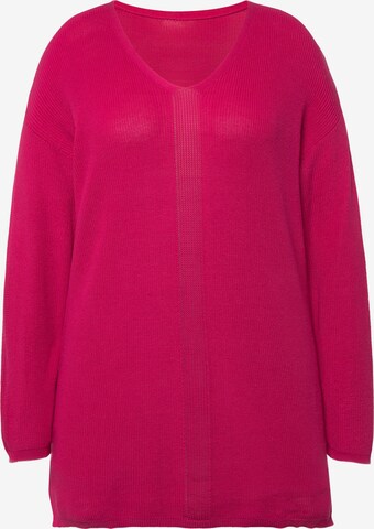 Pull-over Janet & Joyce en rose : devant