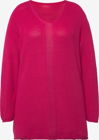 Pull-over Janet & Joyce en rose : devant