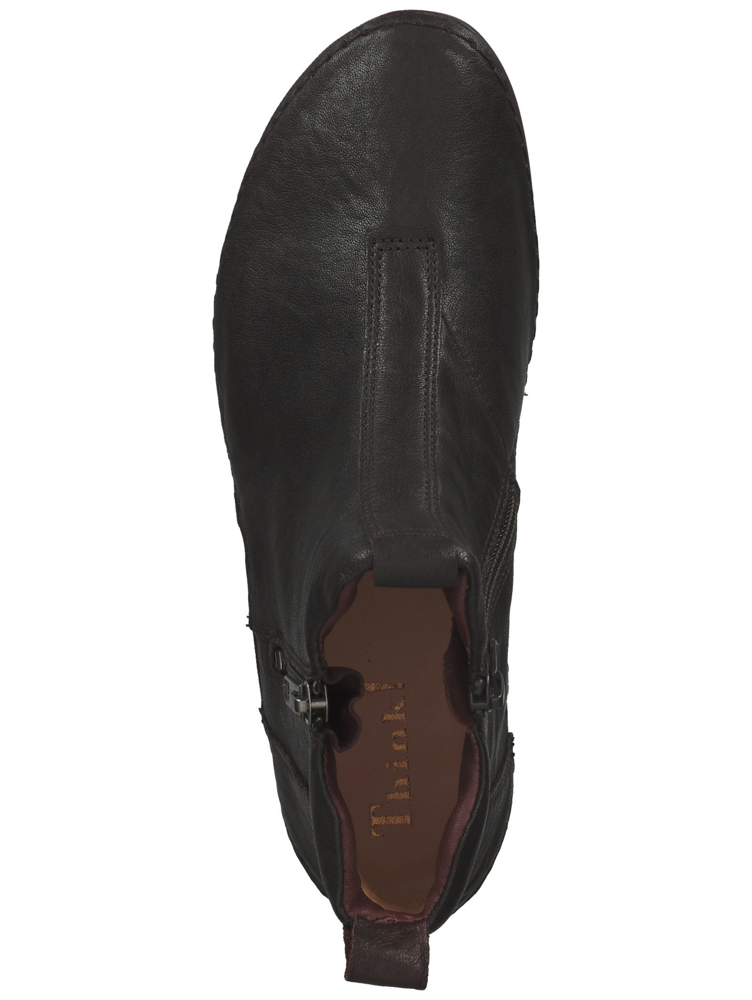 THINK! Booties in Black