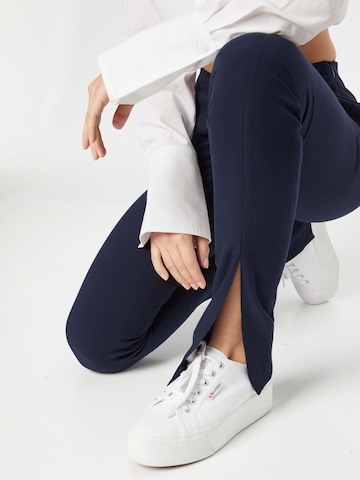 Coupe slim Pantalon Karen Millen en bleu