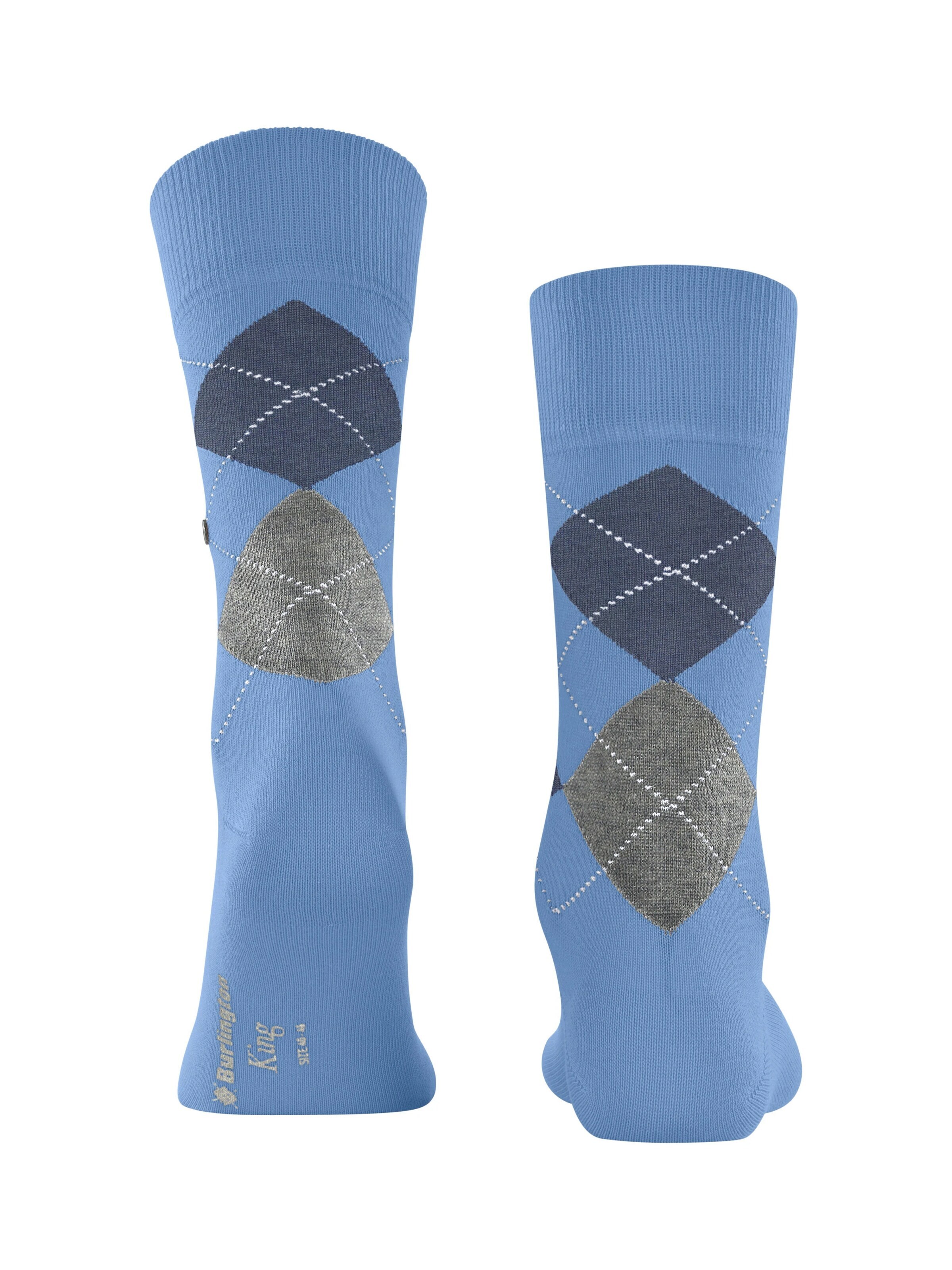 BURLINGTON Socks 'King' in Blue