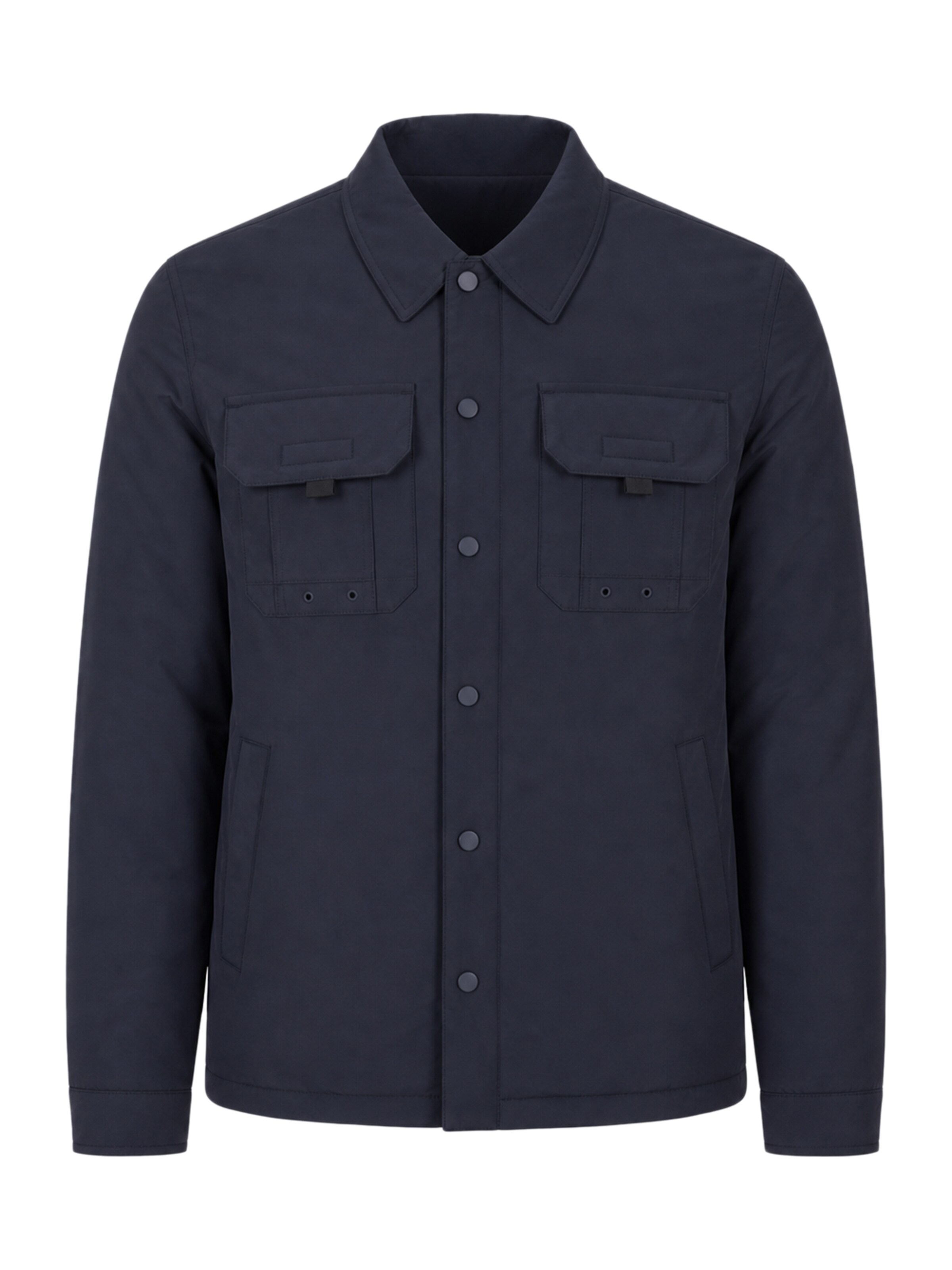 Veste mi-saison BRAVE SOUL en bleu : devant